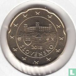 Slovakia 20 cent 2018 - Image 1