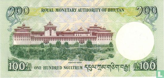 Bhutan 100 Ngultrum 2006 - Bild 2