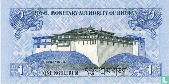 Bhutan 1 Ngultrum 2006 - Image 2