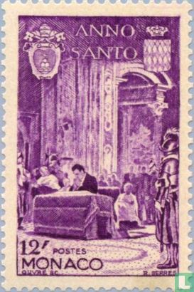 Prinz Rainier im Petersdom in Rom