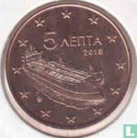 Greece 5 cent 2018 - Image 1
