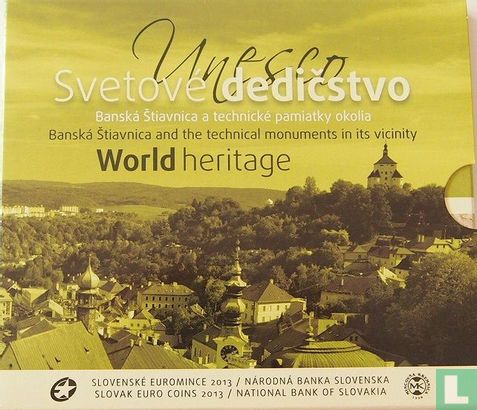 Slowakije jaarset 2013 "Banská Štiavnica and the technical monuments in its vicinity" - Afbeelding 1
