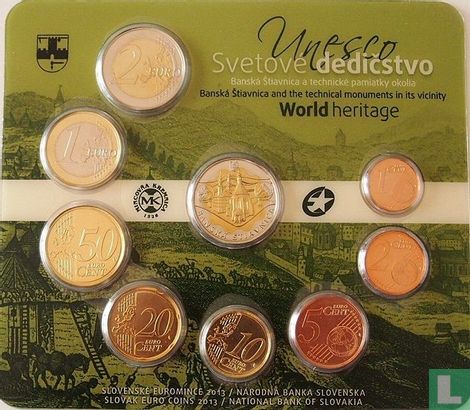 Slovakia mint set 2013 "Banská Štiavnica and the technical monuments in its vicinity" - Image 2