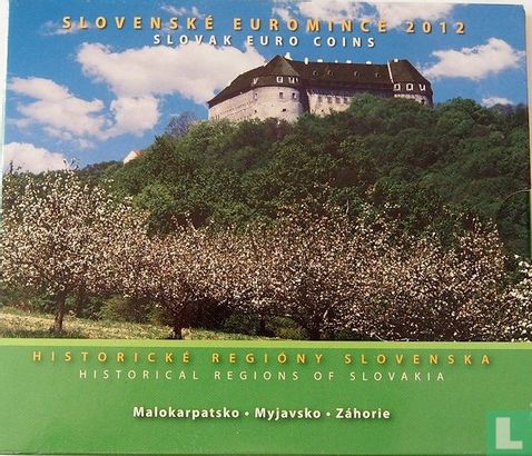 Slowakije jaarset 2012 "Historical Regions of Slovakia" - Afbeelding 1