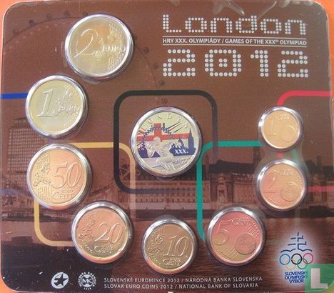 Slowakije jaarset 2012 "London Olympic Games" - Afbeelding 2