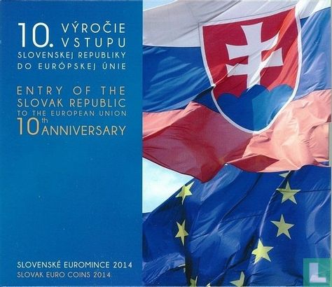 Slovaquie coffret 2014 "10th anniversary of the accession of the Slovak Republic to the European Union" - Image 1