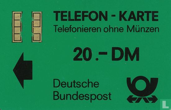 Telefon - Karte 20.- DM - Image 1