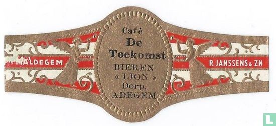 Café De Toekomst Bieren  "LION" Dorp Adegem - Maldegem - R. Janssens & Zn - Afbeelding 1