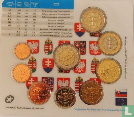 Slovaquie coffret 2011 "20th anniversary of the Visegrad Group" - Image 3