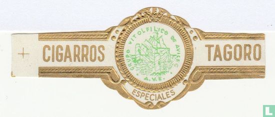 Grupo Vitolfilico de Aviles A.V.E. - Cigarros - Tagoro - Especiales - Afbeelding 1