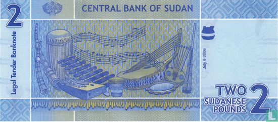 Sudan 2 Pounds 2006 - Image 2