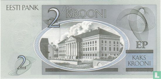 Estonie 2 Krooni 2006 - Image 2
