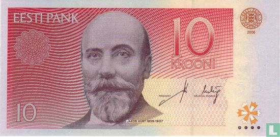 Estland 10 Krooni 2006 - Afbeelding 1