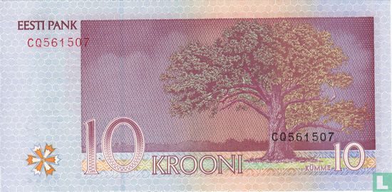 Estonie 10 Krooni 2006 - Image 2