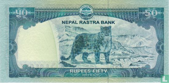 Népal 50 Roupies 2015 - Image 2