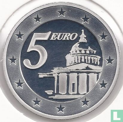 France 5 euro 2006 (PROOF) "Pantheon" - Image 2
