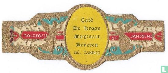 Café De Kroon Muylaert Beveren tel. 758002 - Maldegem - Gbr. Janssens - Image 1