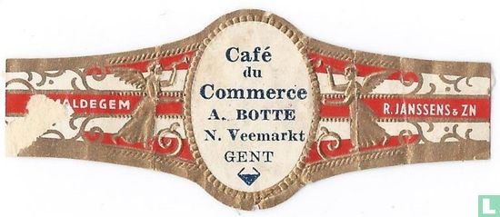 Café du Commerce A. Botte N.Veemarkt Gent - Maldegem - R. Janssens & Zn - Afbeelding 1