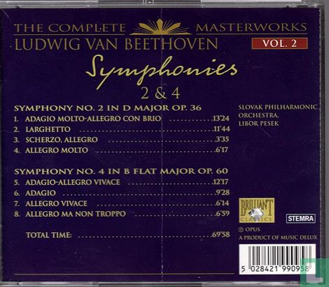 CMB 02 Symphonies 2 & 4 - Afbeelding 2