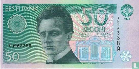 Estland 50 Krooni 1994 - Afbeelding 1
