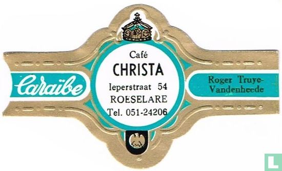 Café Christa Ieperstraat 54 Roeselare Tel. 051-24206 - Roger Truye-Vandenheede - Bild 1
