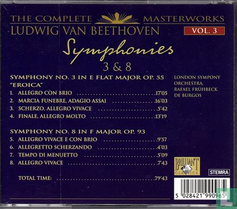 CMB 03 Symphonies 3 & 8 - Afbeelding 2