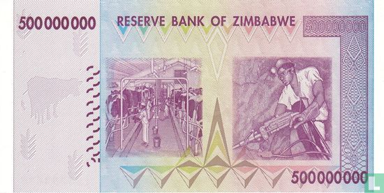 Zimbabwe 500 Million Dollars 2008 - Afbeelding 2