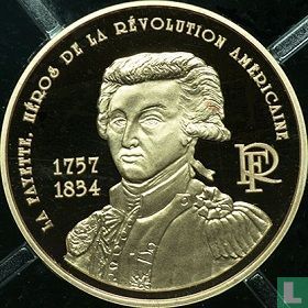 Frankrijk 10 euro 2007 (PROOF) "250th anniversary Birth of Gilbert du Motier de La Fayette" - Afbeelding 2