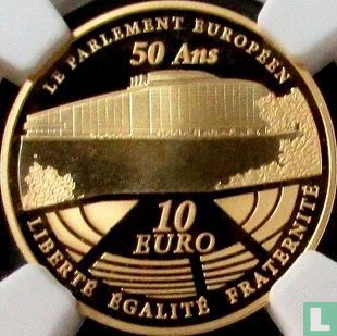 Frankrijk 10 euro 2008 (PROOF) "50 years European Parliament in Strasbourg" - Afbeelding 2