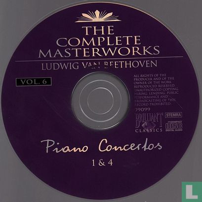 CMB 06 Piano Concertos 1 & 4 - Afbeelding 3