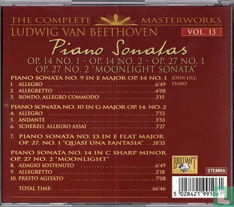 CMB 13 Piano Sonatas - Afbeelding 2
