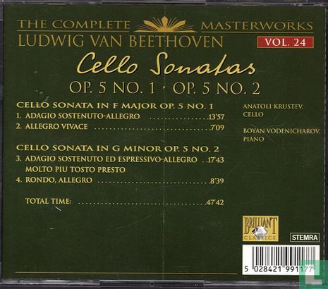 CMB 24 Cello Sonatas - Afbeelding 2