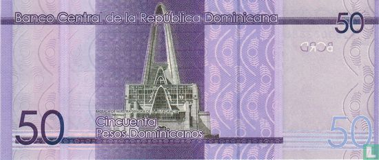 Dominicaanse Republiek 50 Pesos Dominicanos 2015 - Afbeelding 2