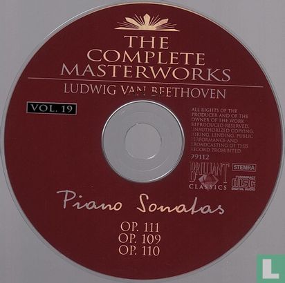 CMB 19 Piano Sonatas - Afbeelding 3