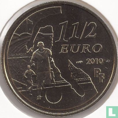 Frankrijk 1½ euro 2010 "Girondins de Bordeaux" - Afbeelding 1