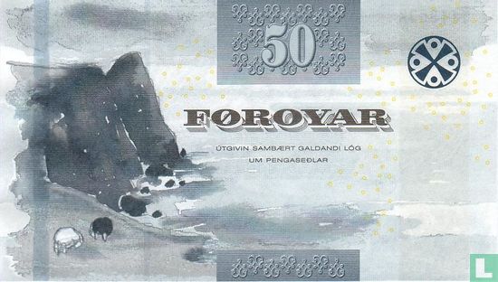 Faeröer 50 Krónur ND (2011) - Afbeelding 2