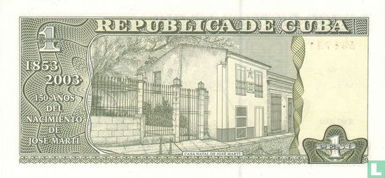 Cuba 1 Peso 2003 (P125) - Image 2