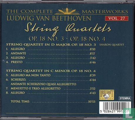 CMB 27 String Quartets - Afbeelding 2