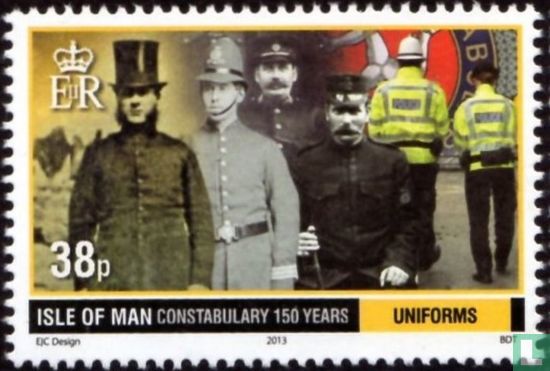150 years police force on Man