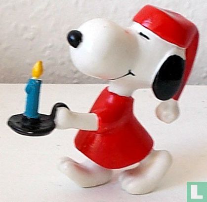 Snoopy met kandelaar