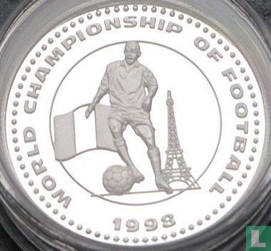 Uganda 2000 shillings 1996 (PROOF) "World Championship Football 1998" - Afbeelding 2