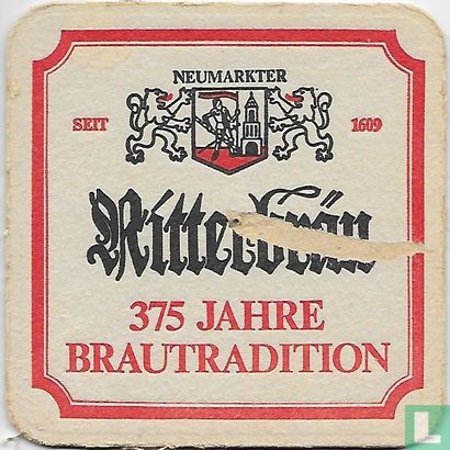Ritterbräu 375 Jahre Brautradition  - Image 1