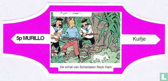Tintin The Treasure of Scarlet Rack Ham 5p - Image 1