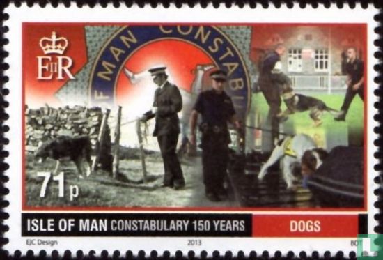 150 years police force on Man