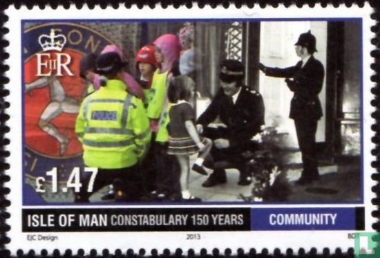 150 years of police force on Man