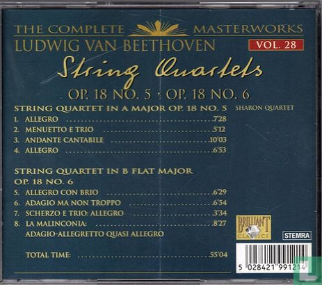 CMB 28 String Quartets - Image 2