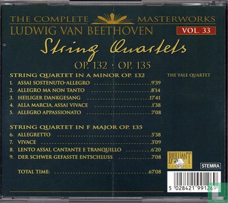 CMB 33 String Quartets - Bild 2