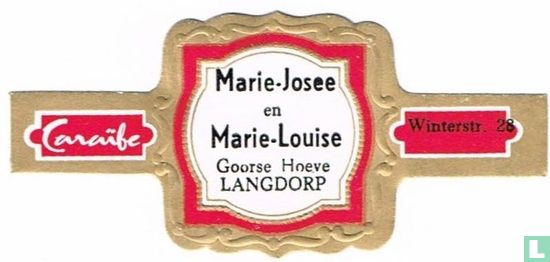 Marie-Josee and Marie-Louise Goorse Hoeve Langdorp - Caraïbe - Winterstr. 28 - Image 1