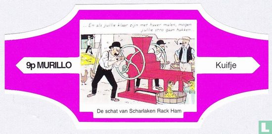 Tintin The Treasure of Scarlet Rack Ham 9p - Image 1