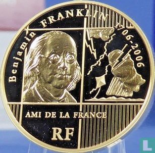 France 10 euro 2006 (BE) "300th anniversary of the birth of Benjamin Franklin" - Image 2